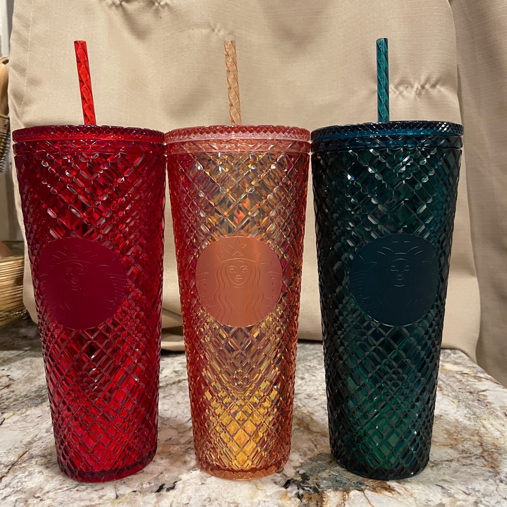 Starbucks Jeweled Venti Tumbler Set